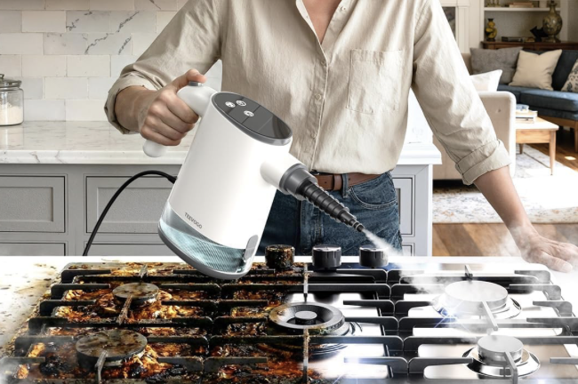 Handheld steam cleaner!