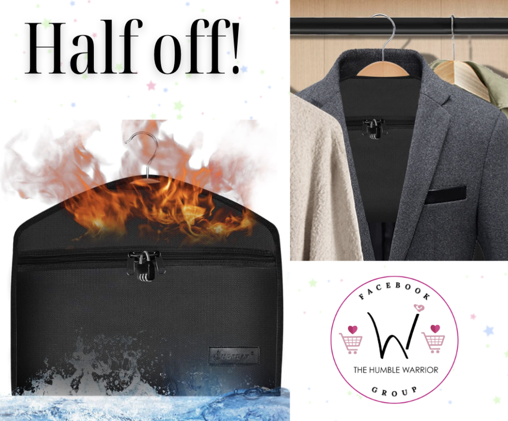 Fireproof Hanger Diversion Safe Bag
