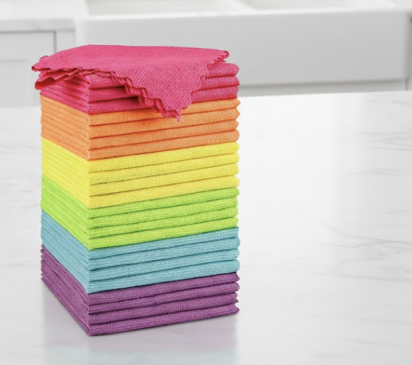 24 Pack of Microfiber Towels!