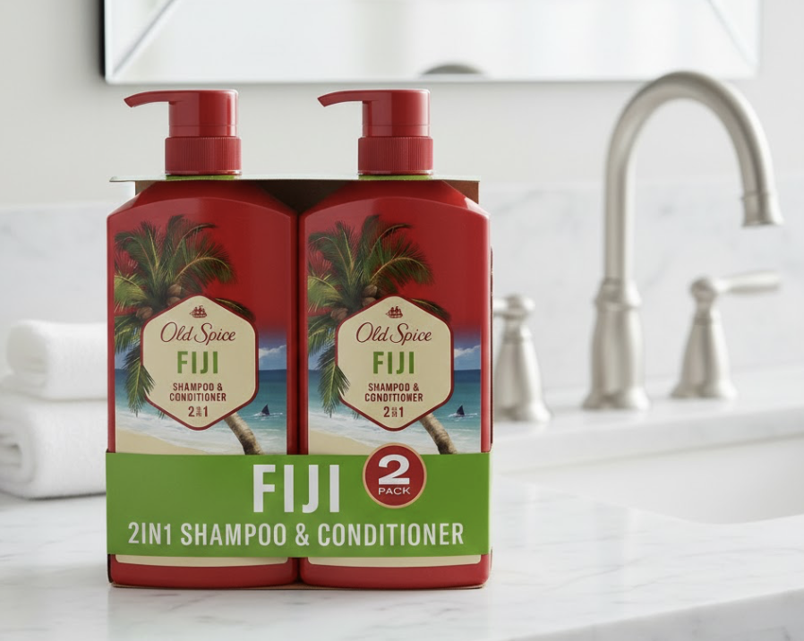 Old Spice Fiji 2-in-1 Shampoo & Conditioner!