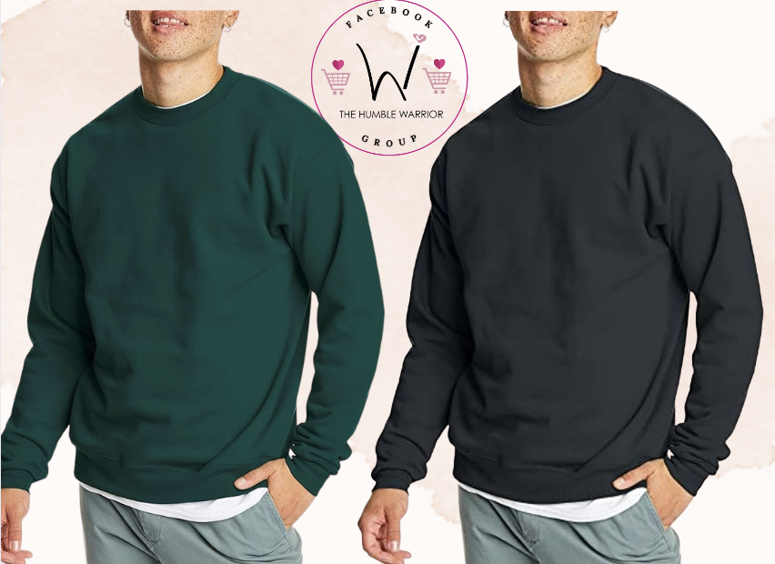 Hanes EcoSmart fleece crewneck!