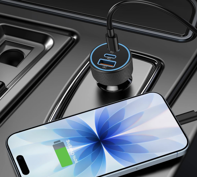 3-Port Car Charger!