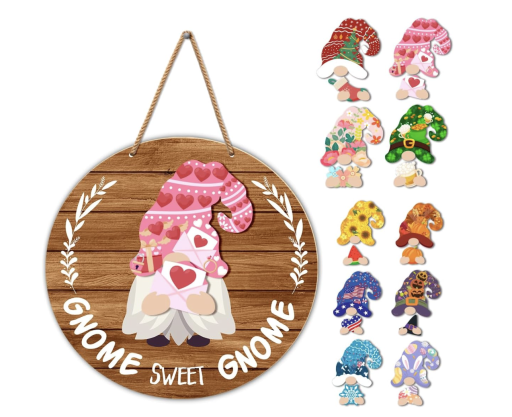 Gnome Themed Door Decor!