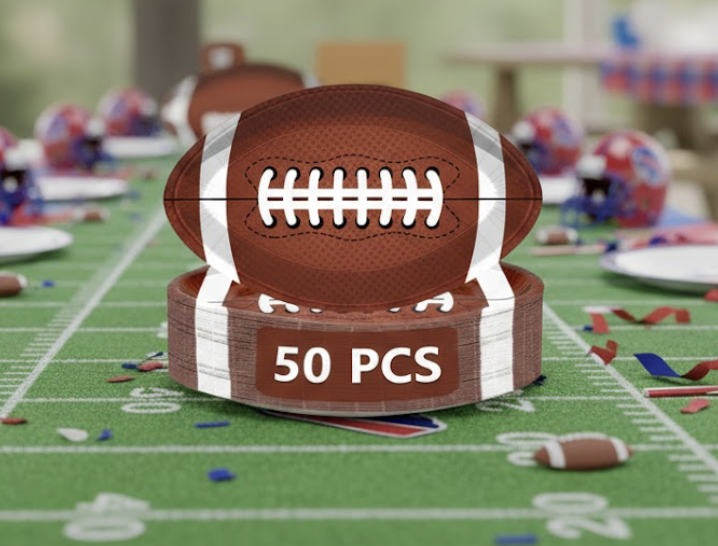 50-Pack of Disposable Plates!