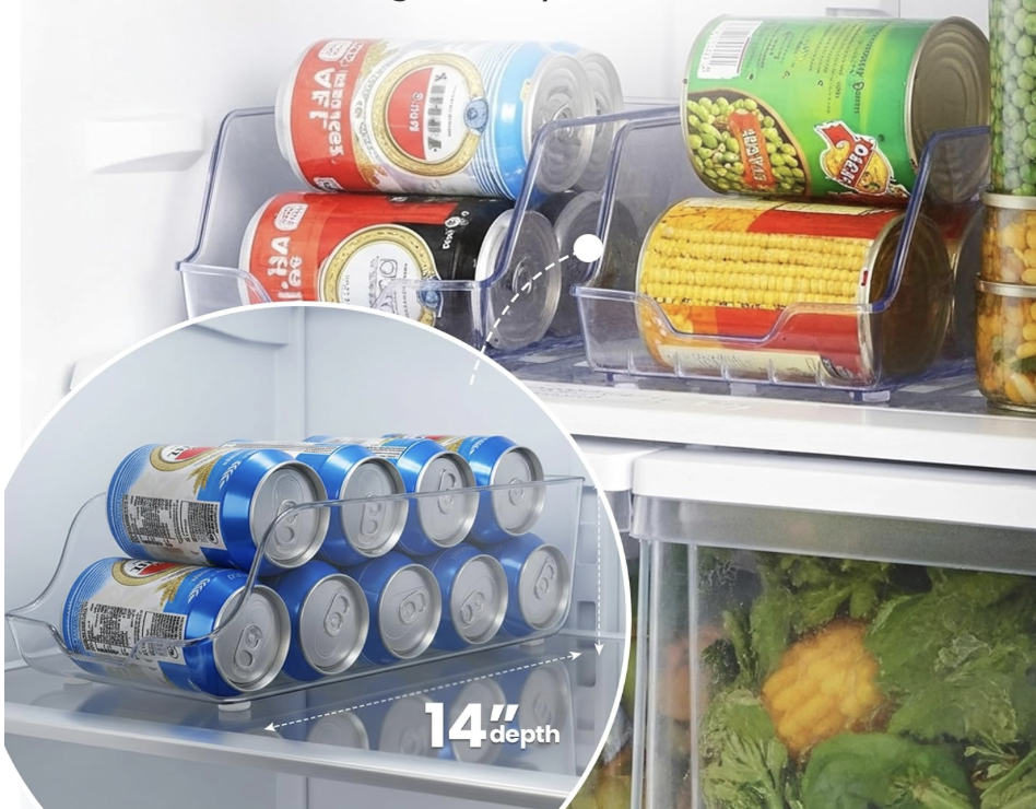 2-pack of can organizers & dispensers!