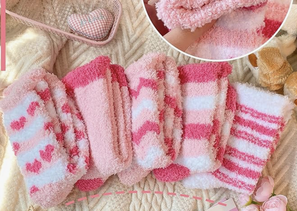 5 pairs of cozy socks!