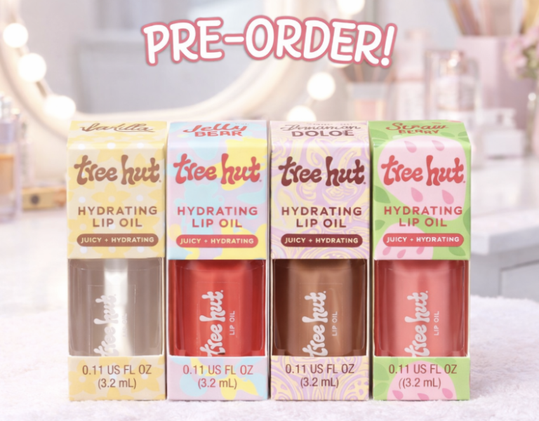 New Lip Oils from Tree Hut