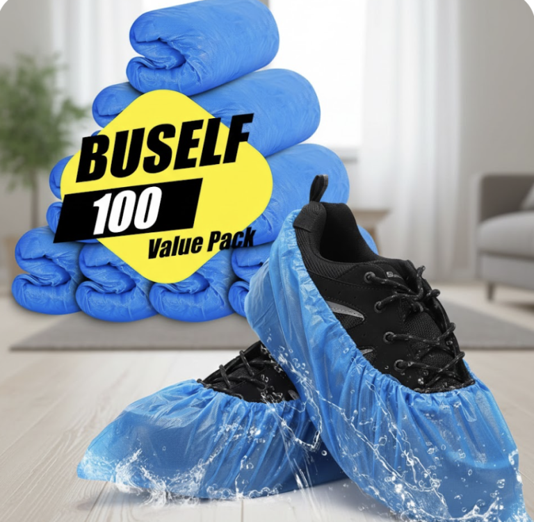 Disposable shoe covers!
