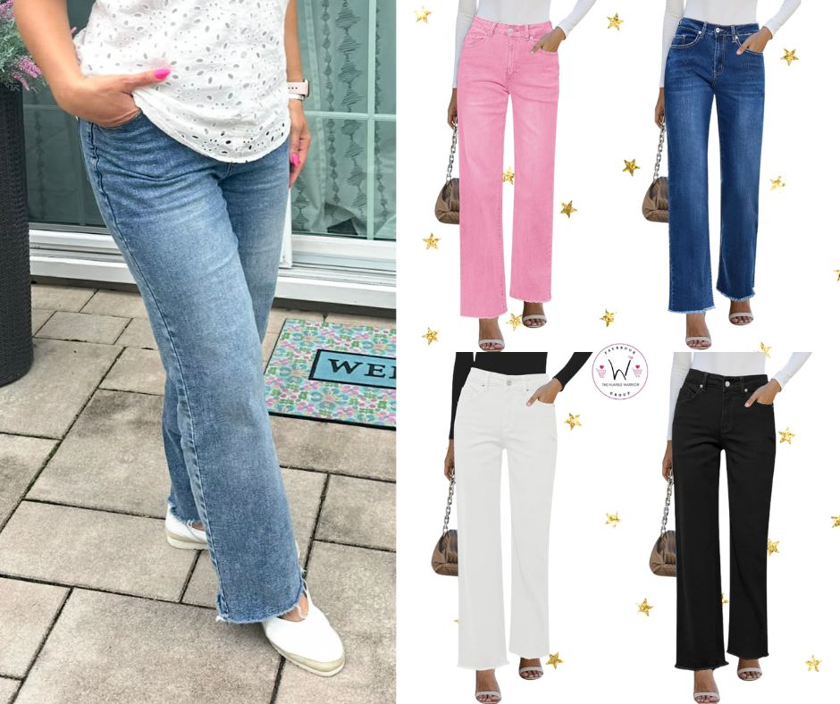 GRAPENT straight leg jeans!