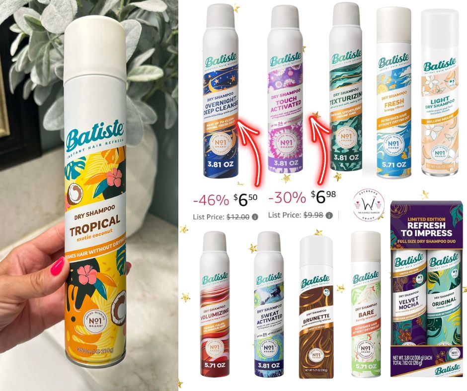 Batiste Dry Shampoos!