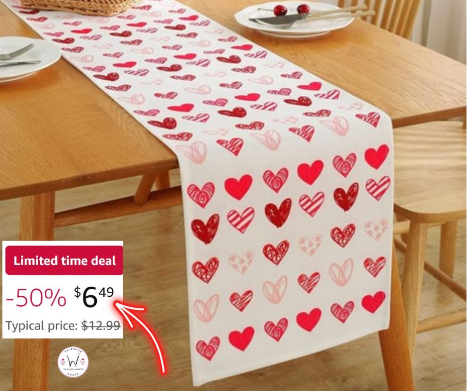 Valentines Day Table Runner!
