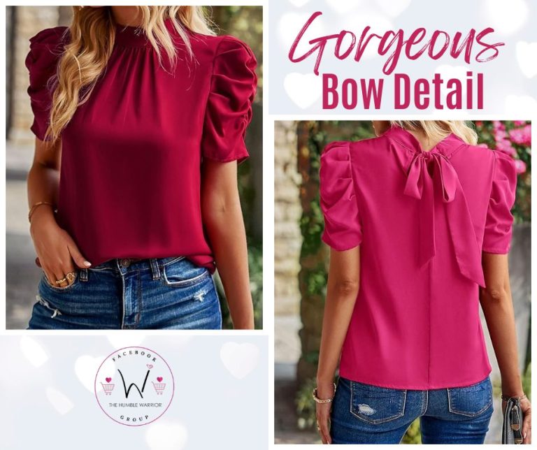 Bow Detail Top