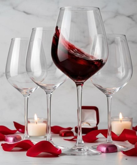 Set of 4 Paksh Novelty Italian Glasses!