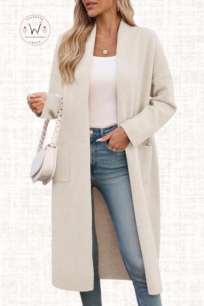 Extra Long Cardigan