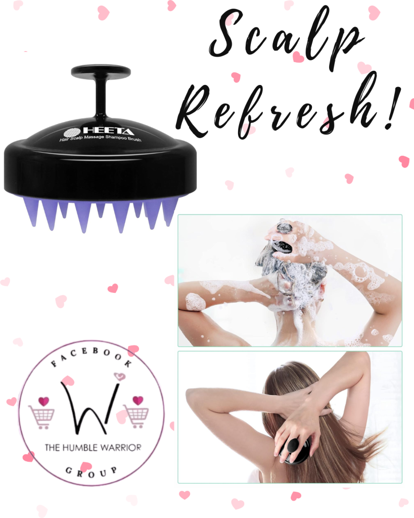 ‍️ Scalp Massager Brush ‍️