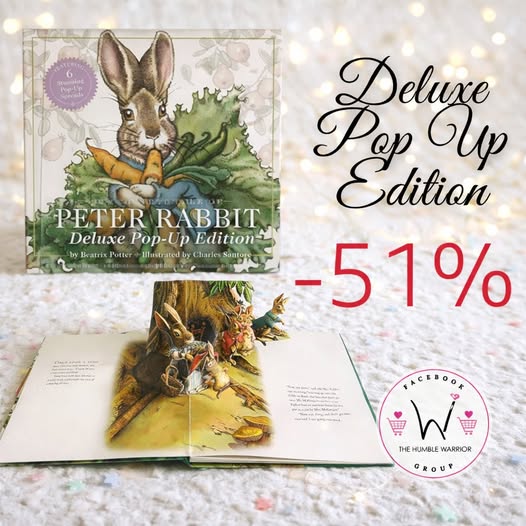 deluxe pop up Limited Edition Peter Rabbit book