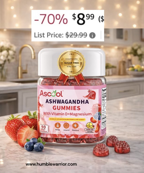 Click to see full view Ashwagandha Gummies for Stress Support & Relaxation