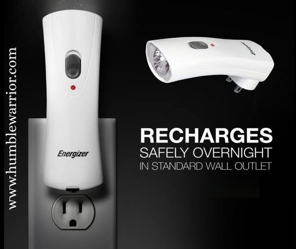 Energizer weathe ready rechargeable LED flashlight
