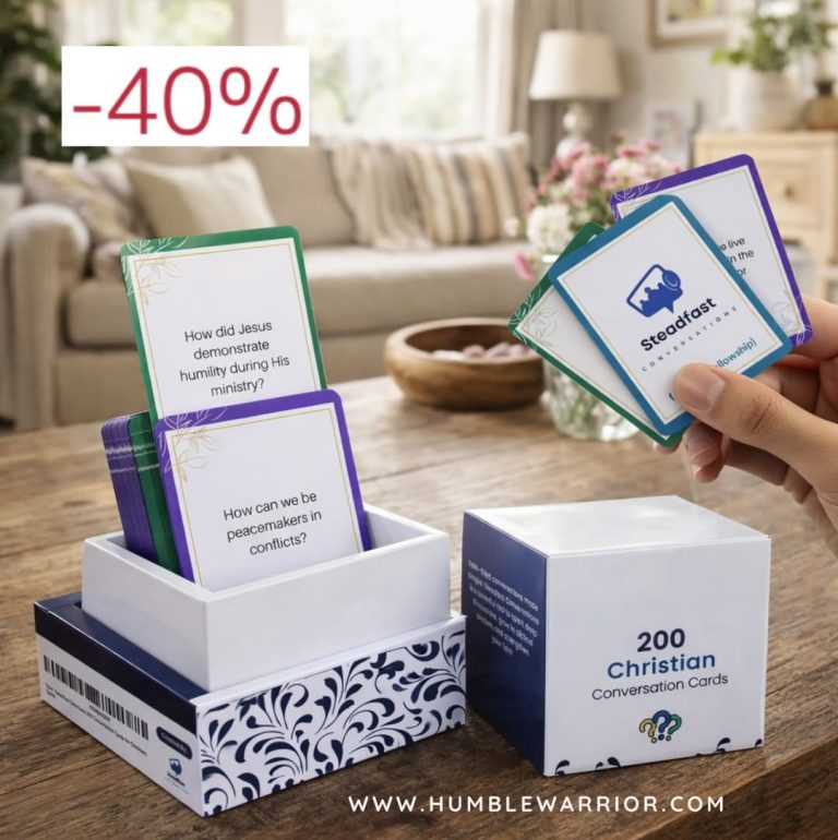 Christian Conversation Cards Game