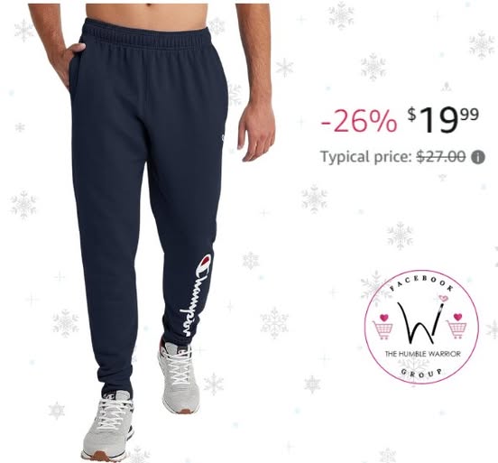 Champion Men’s Powerblend Fleece Joggers