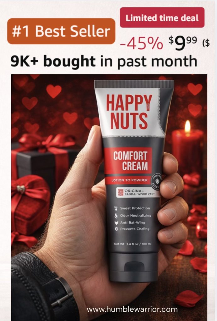 HAPPY NUTS Comfort Cream Deodorant for Men