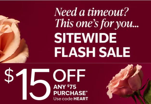 Online only at Bath and Body Works!