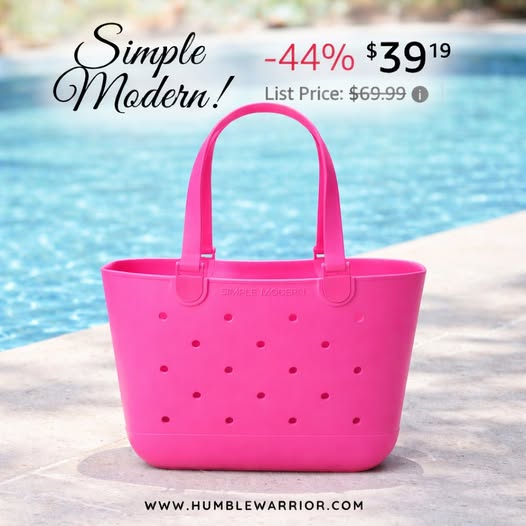 Simple Modern Large Beach Bag