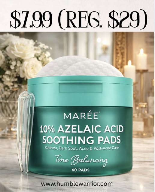 MAREE Azelaic Acid Acne Clearing Pads