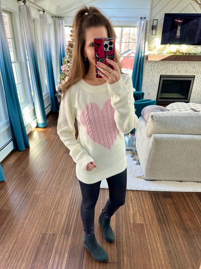 Valentine’s Day sweater!