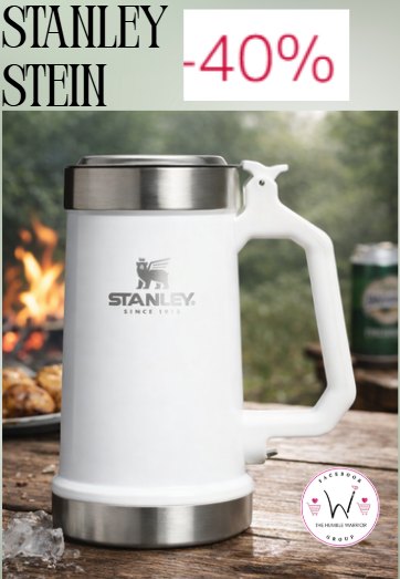 Stanley Classic Bottle Opener Beer Stein