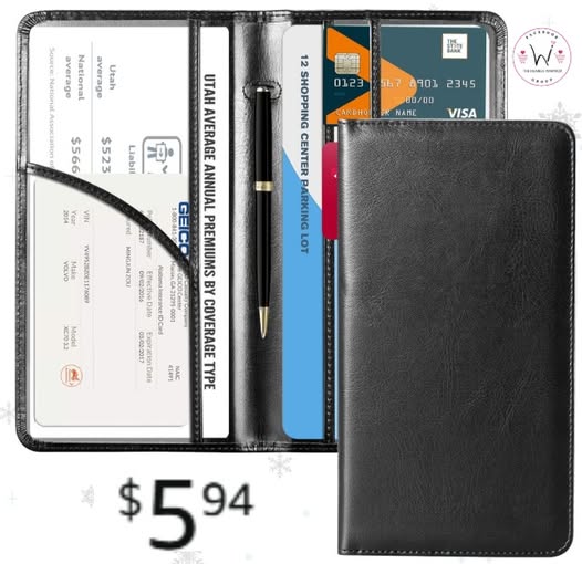 CoBak Car Registration & Insurance Holder