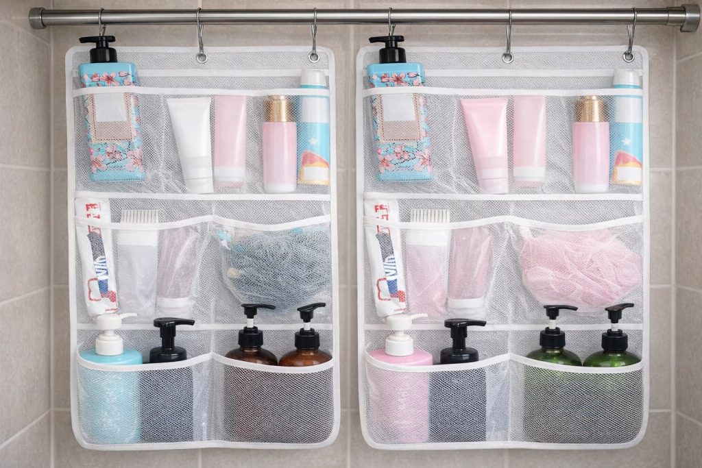 mesh shower caddies