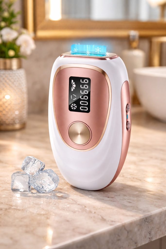 Oreeth rose gold IPL device