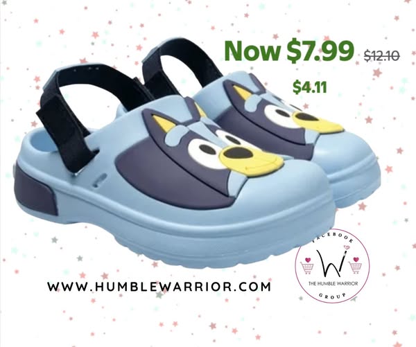 Bluey clogs
