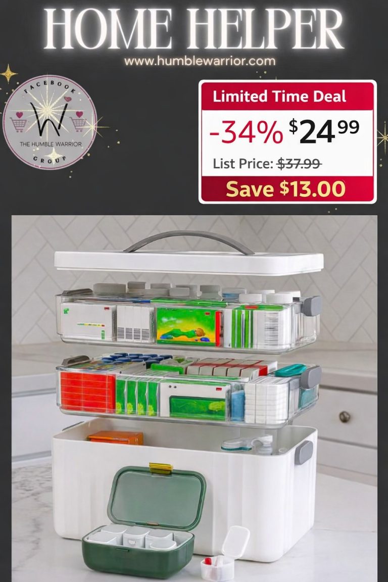 3-Tier Medicine Organizer from ARSTPEOE
