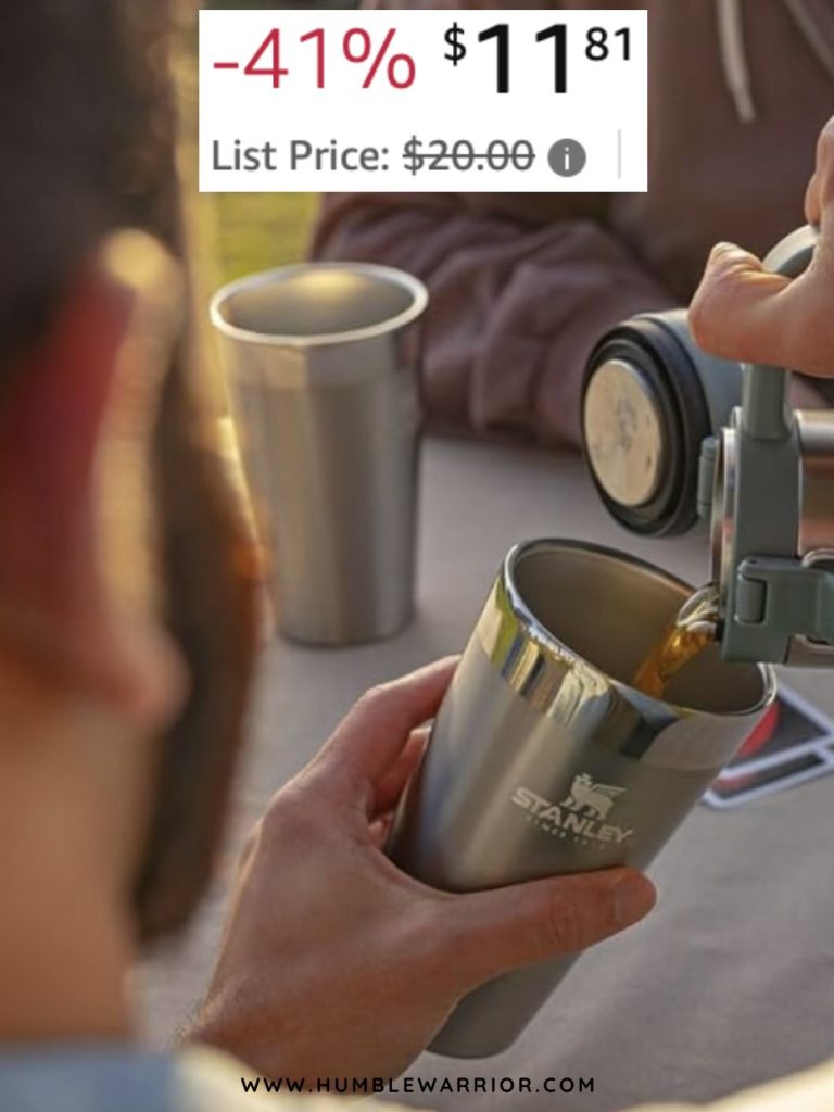 Stanley stackable pint glasses