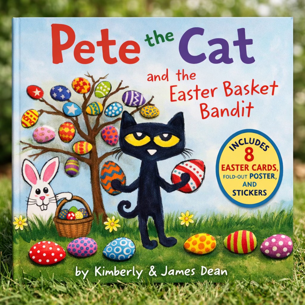 Pete the Cat and the Easter Basket Bandit