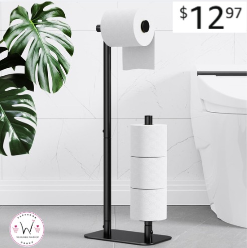 Kitsure Free-Standing Toilet Paper Holder