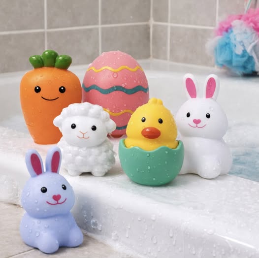 no mold Easter bath toys