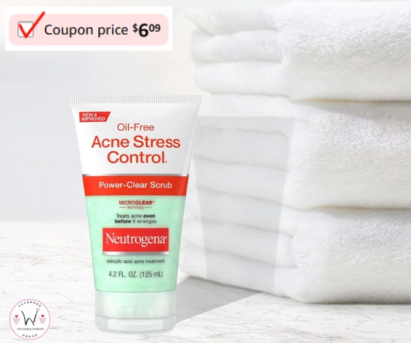 Neutrogena Oil-Free Acne Stress Control Power-Clear Scrub