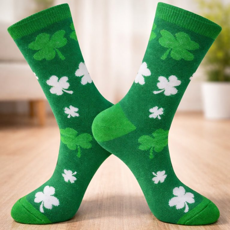 St. Paddy’s Day socks
