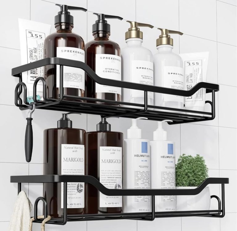 KITSURE adhesive bathroom caddy