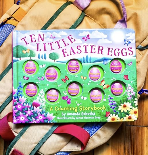 Ten little Easter eggs board book