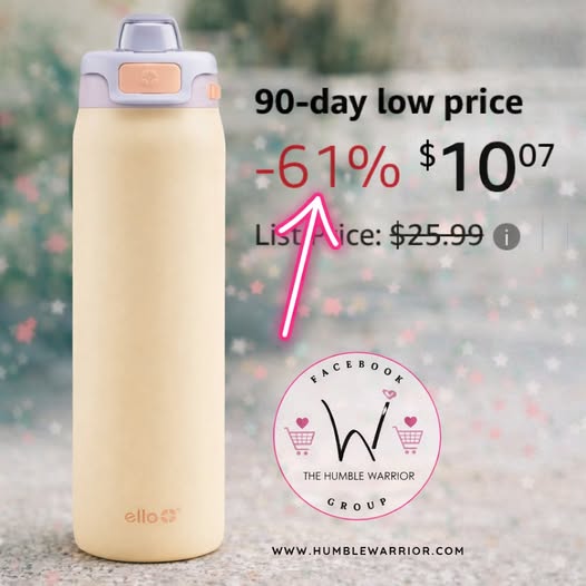 ello pop and flip water bottle