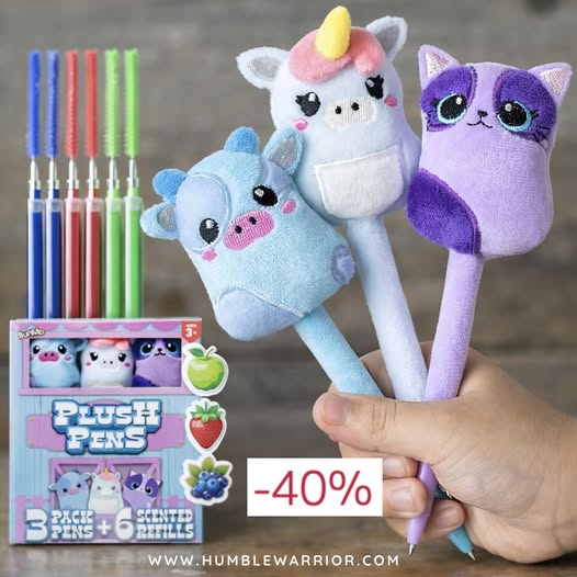 Bunmo plush pens