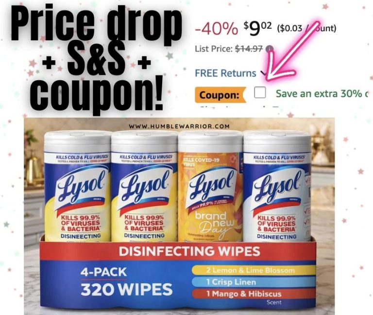 Lysol four pack