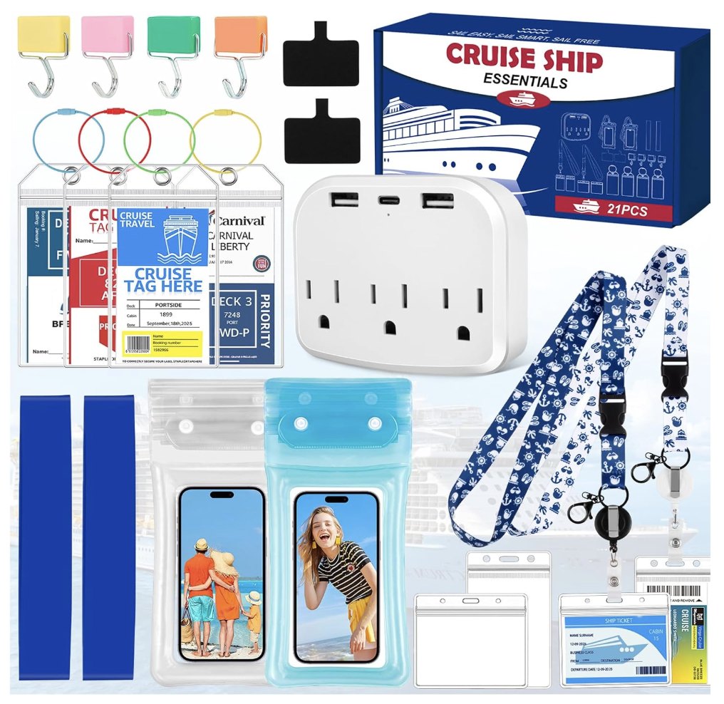 Ultimate All-in-One Cruise Essentials Kit: