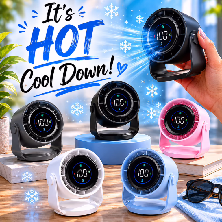 YOSHENMO Desk Fan
