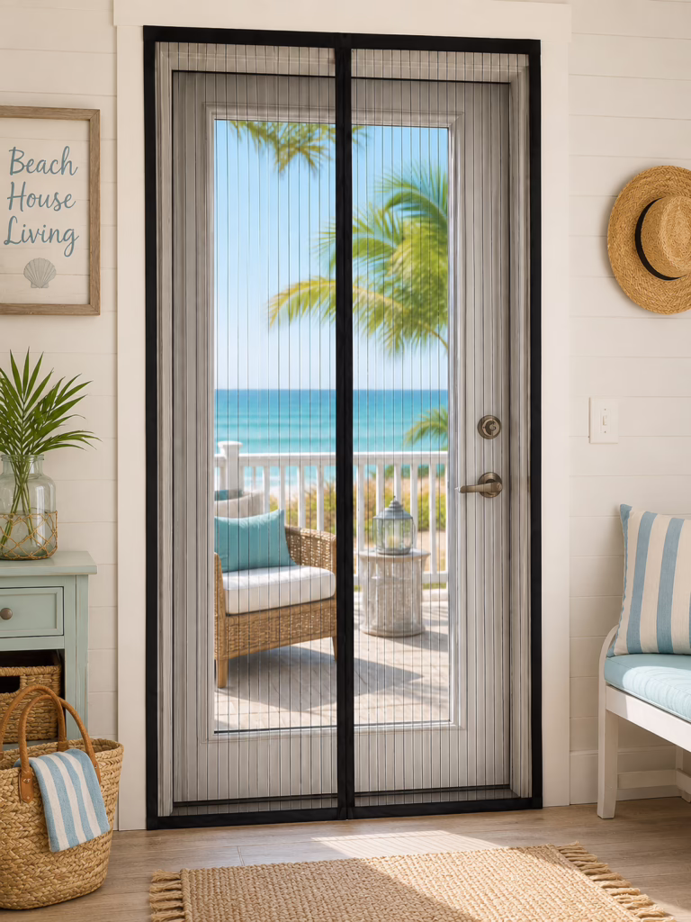 Mesh Screen Door