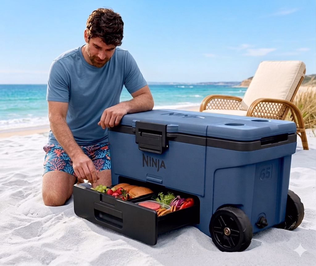 Ninja Cooler with Temp Dry Drawer